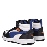 REBOUND V6 MID AC PS Sneakers Junior Blu, Nere e Bianche