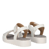Sandali Bambina Bianche e Argento