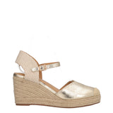 Espadrillas con Zeppa Donna Oro