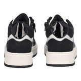 Sneakers Alte Bambina Bianche e Nere