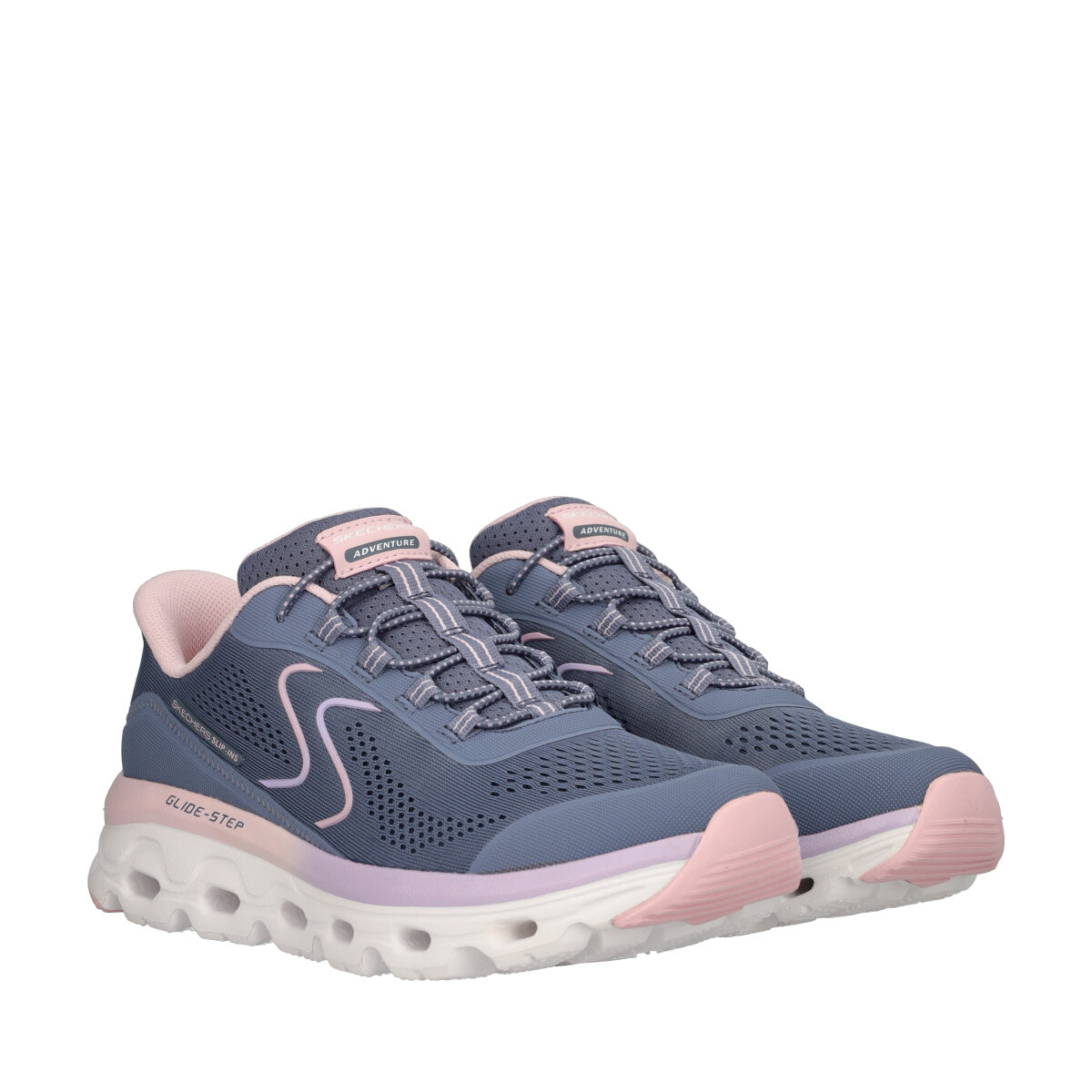 GLIDE STEP SOLE Sneakers Donna Grigie e Rosa