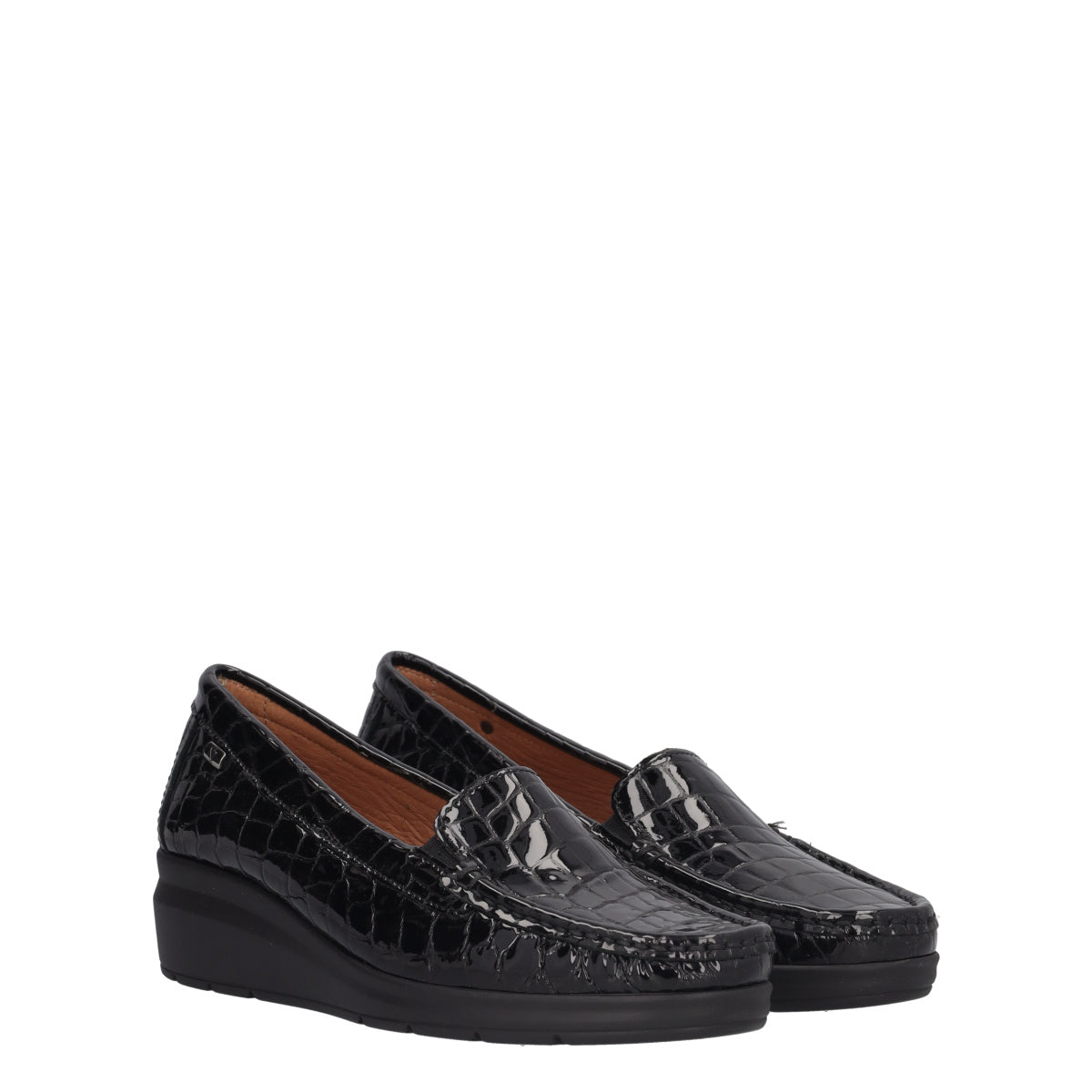 Mocassini Donna Neri in pelle