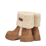 Stivaletti Donna Beige a Due Altezze