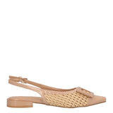 Slingback Donna Beige