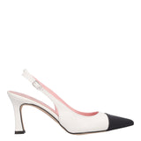 Slingback Donna Bianche e Nere
