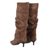 Stivale Donna Beige