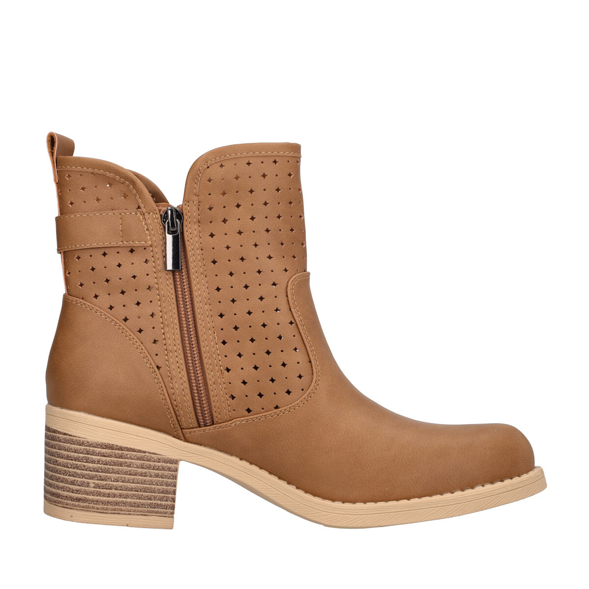 Stivaletto Donna Camel