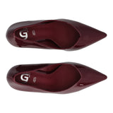 Décolleté Donna Vernice Bordeaux - Tacco 7 cm