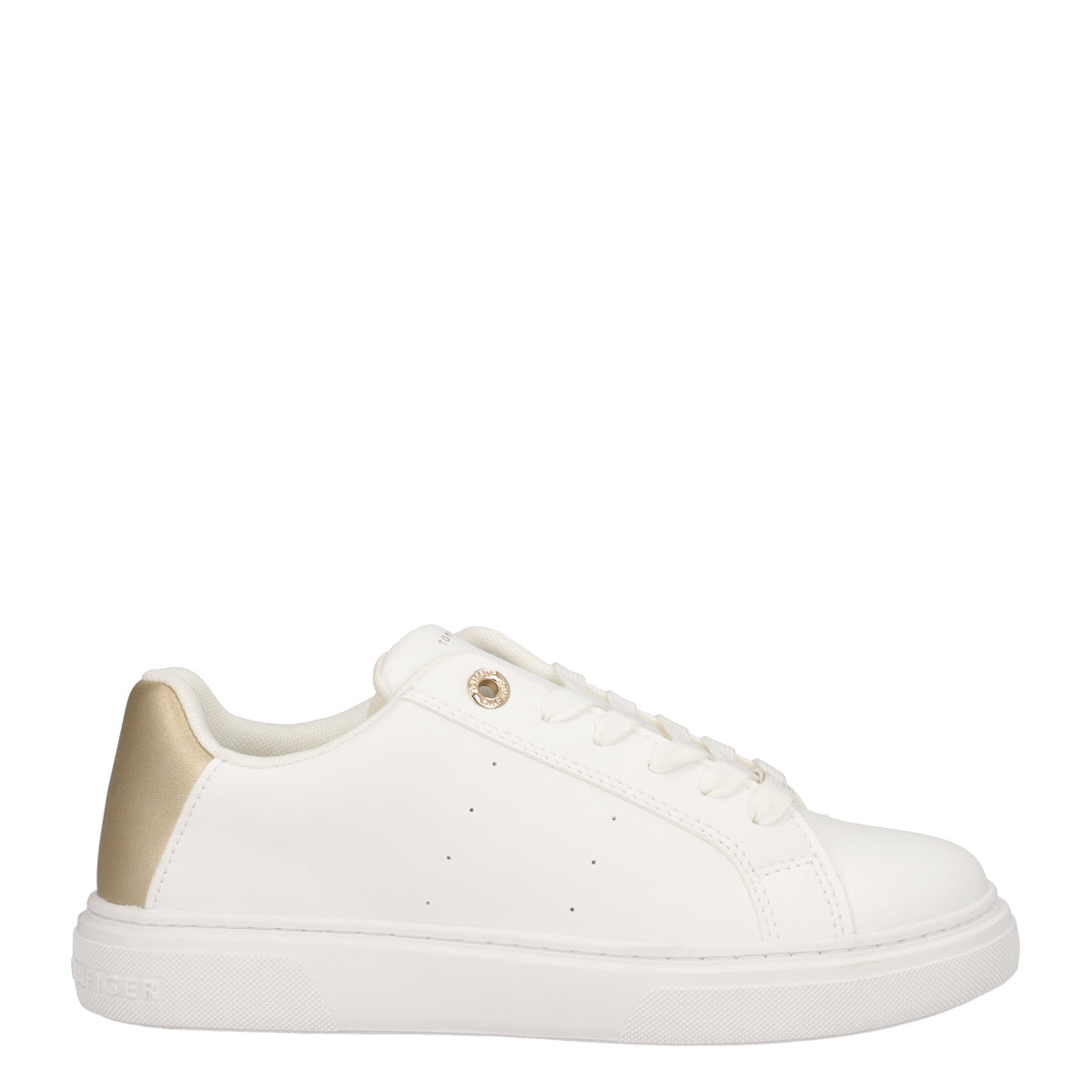 Sneakers Donna Bianche e Oro