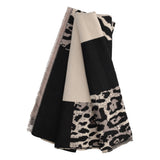 Stola Donna Nera e Beige