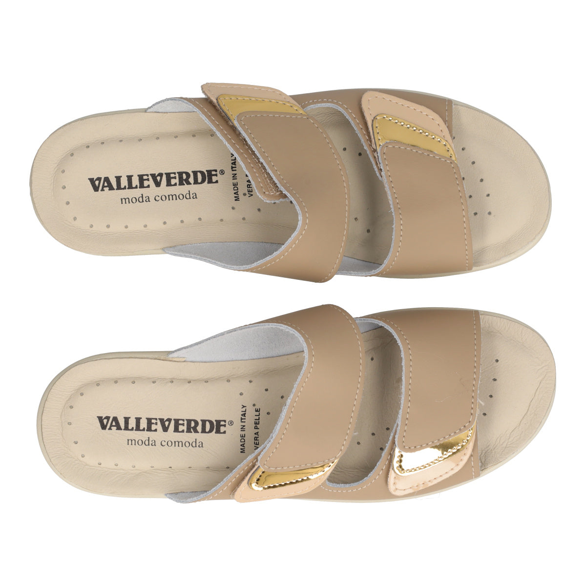 Ciabatte Comfort Donna Beige