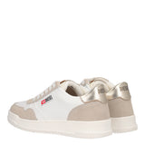 CASCOUN Sneakers Donna Bianche e Oro