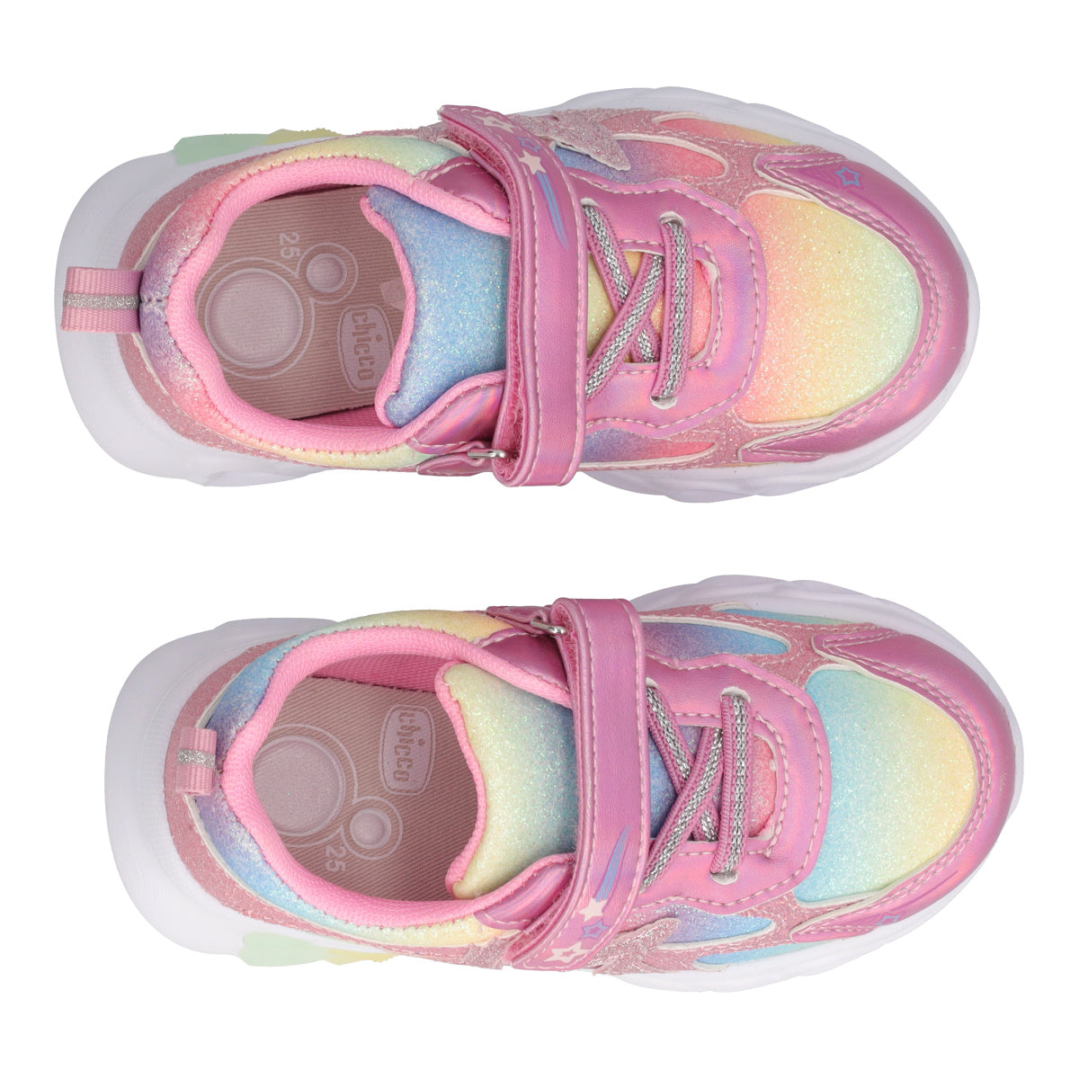 CLICINE - Sneakers Bambina Rosa - con Luci