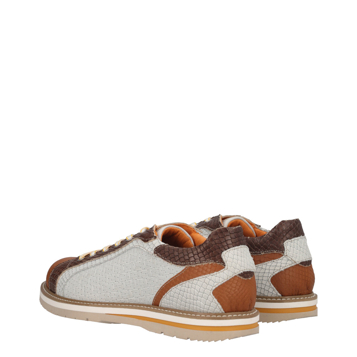 Stringate Uomo Marroni e Beige
