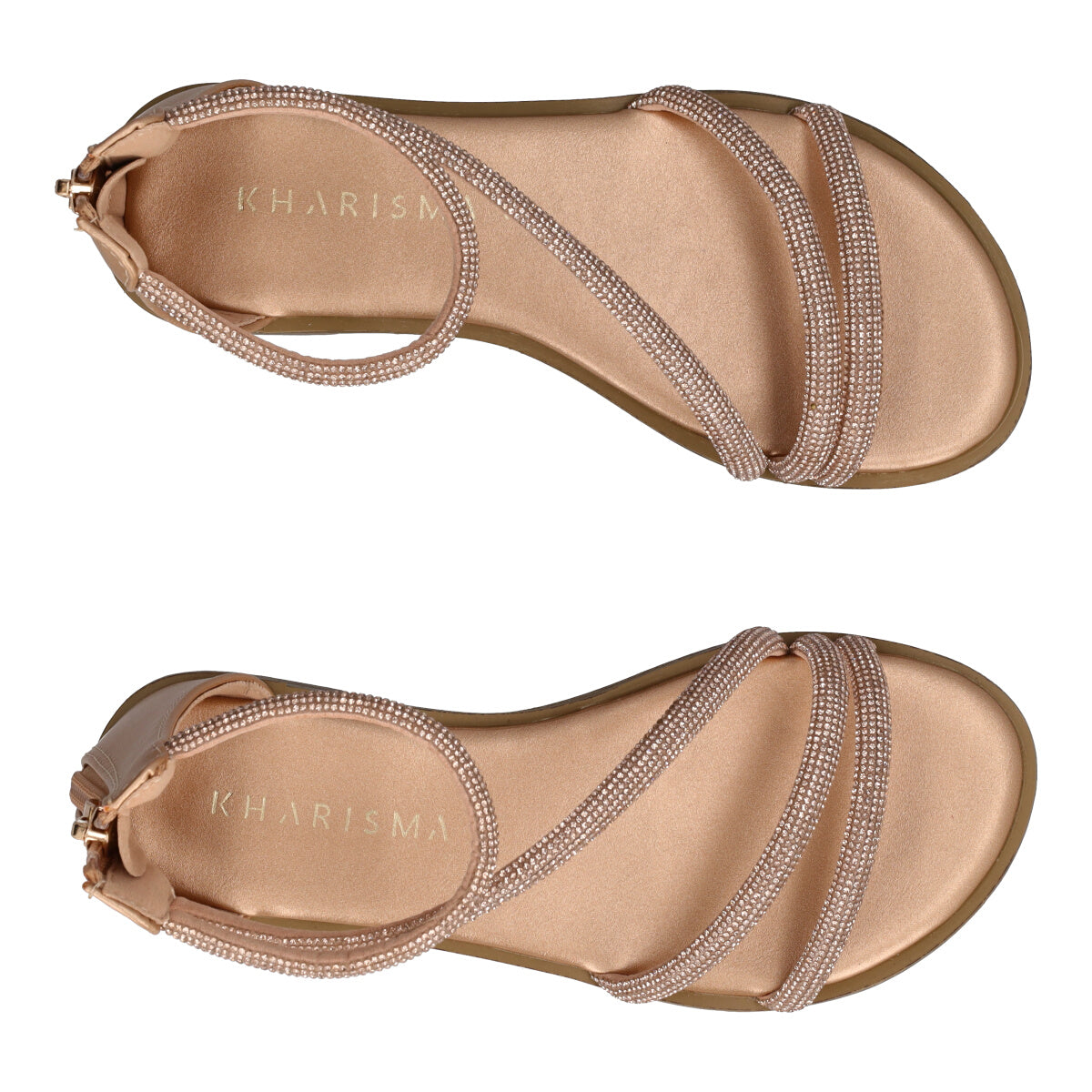 Sandali Bambina Oro Rosa