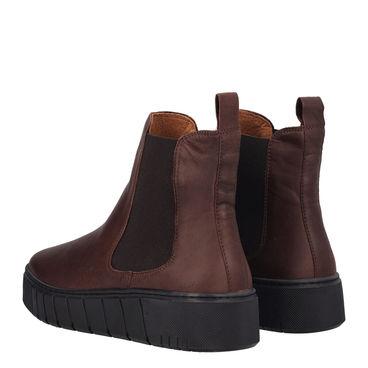 Stivaletti Donna Marroni in Pelle