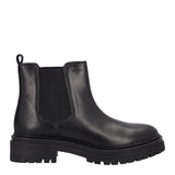 IRIDEA Stivaletti Donna Neri in Pelle