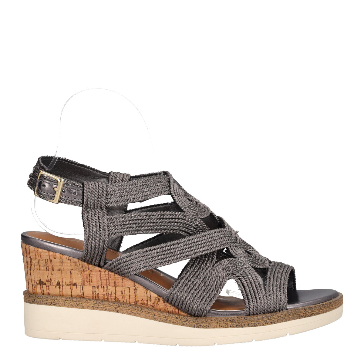 Zeppe Donna Grigio Scuro