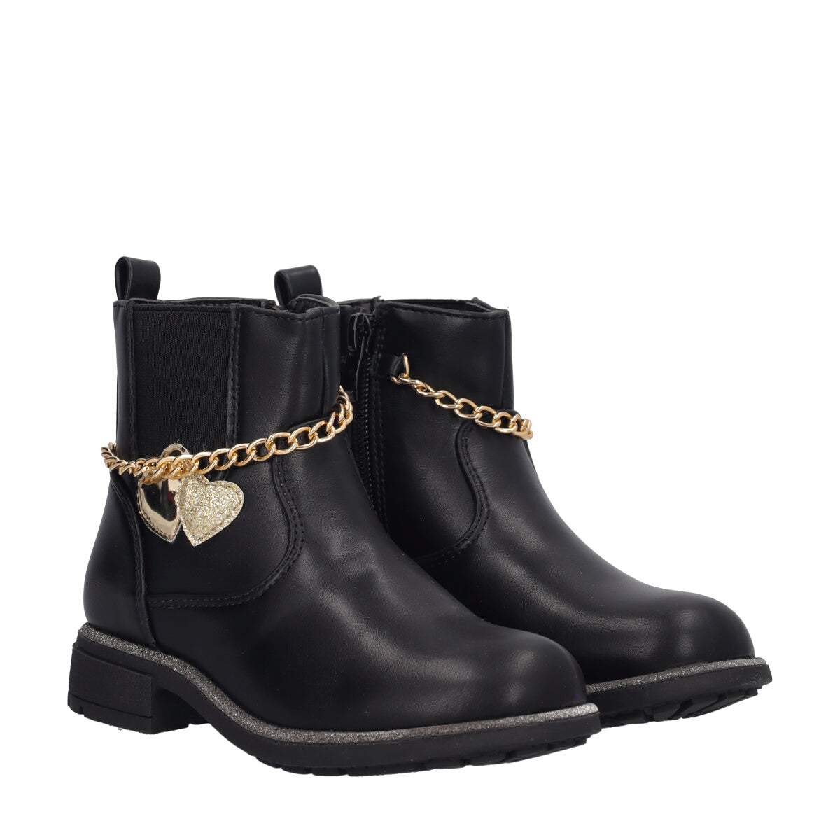 Stivaletti Bambina Neri