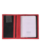 Porta carte Uomo Rosso in Pelle
