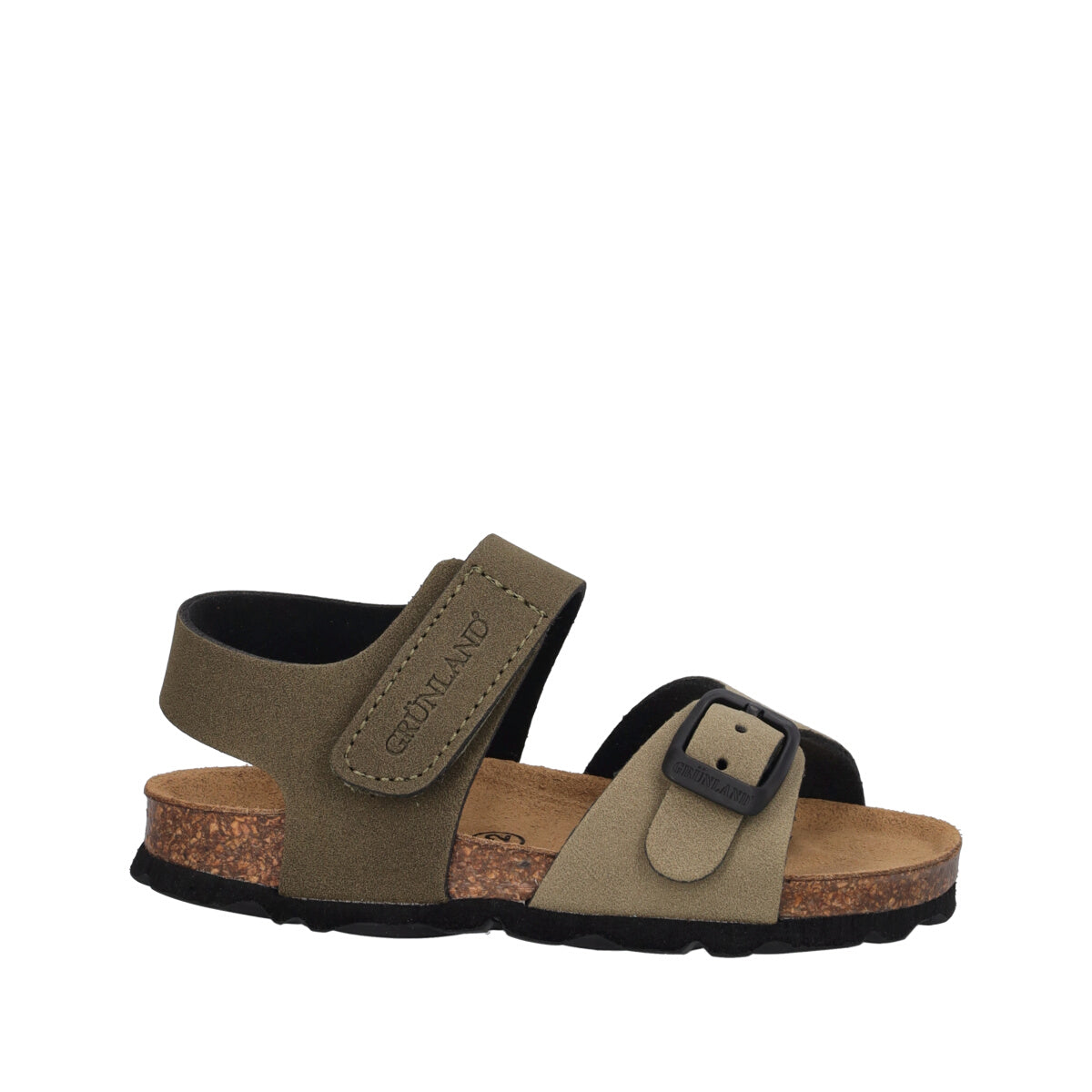 ARIA Sandalo Bambino Verde Oliva