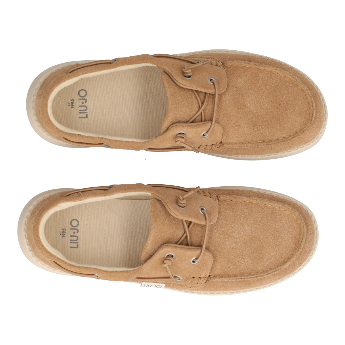 RIVA Mocassini Uomo Beige