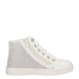 Sneakers Alte Bambina Bianche