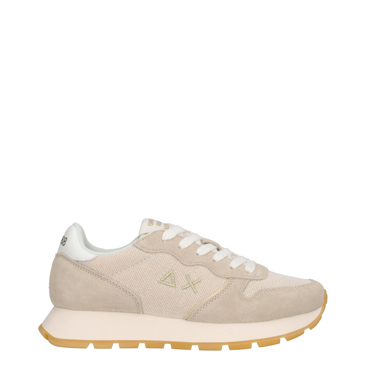 ALLY GLITTER TEXTILE Sneakers Donna Oro