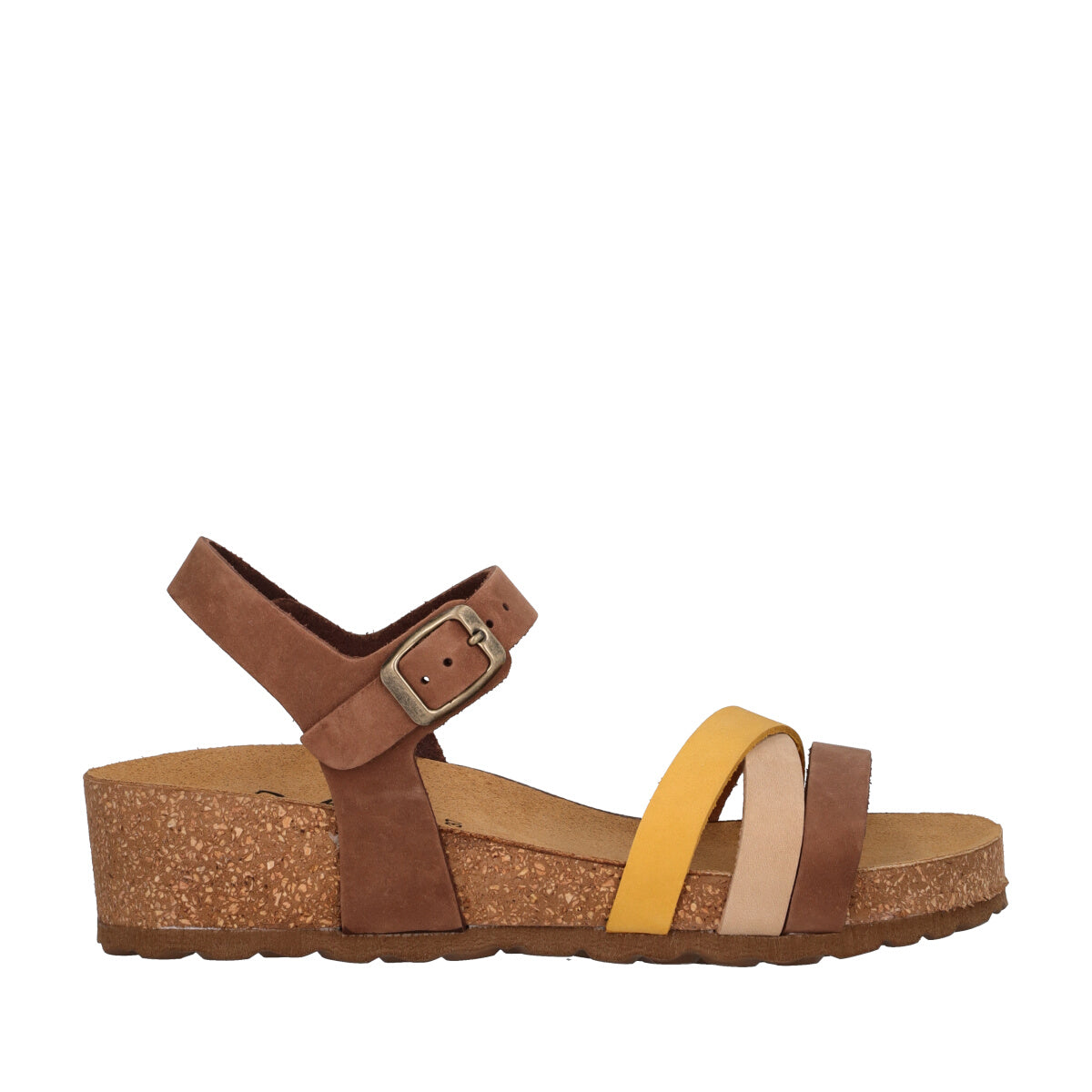 Sandali Donna Moka, Senape e Noce