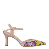 Sandali con Tacco Donna Beige