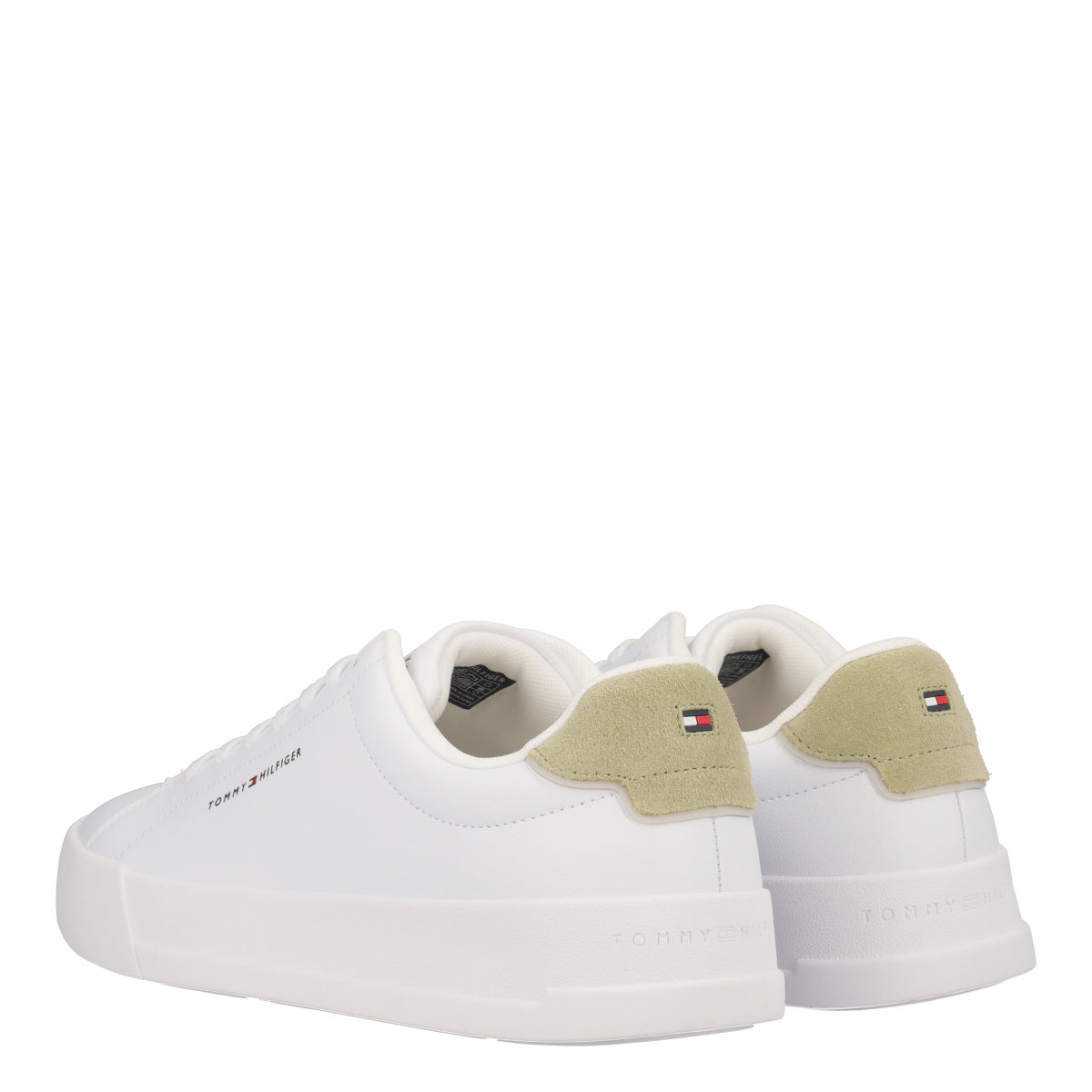 TJM COURT LTH DETAILS ESS Sneakers Uomo Bianche