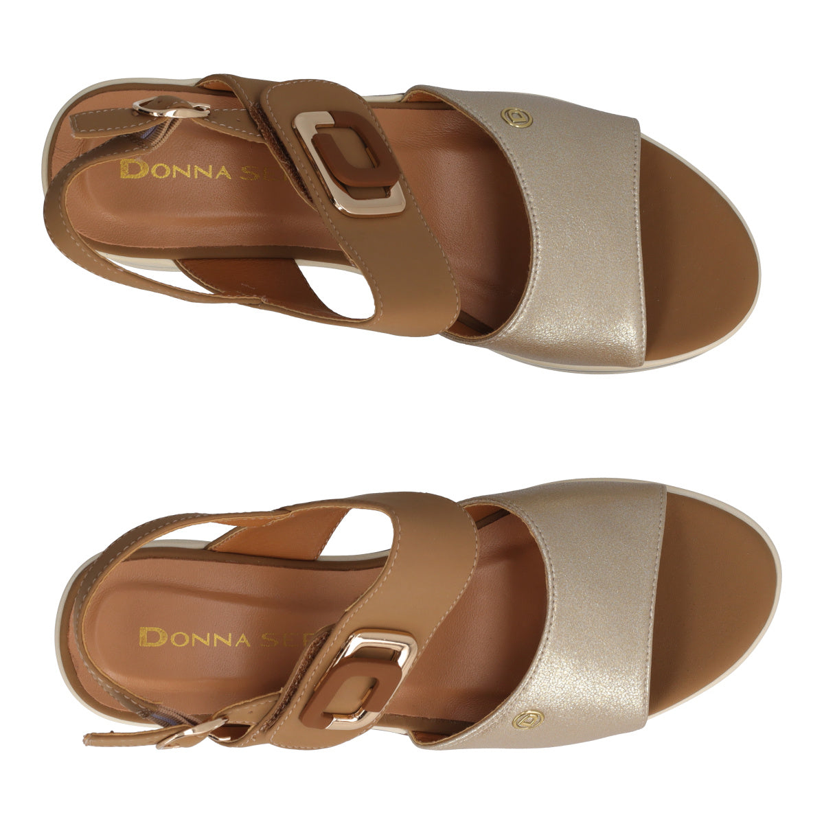 Sandali Donna Platino
