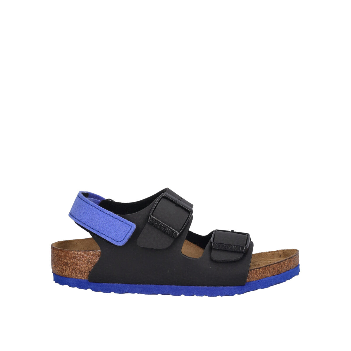 MILANO HL KIDS Ciabatte Bambino Nere BIRKENSTOCK Garibaldina