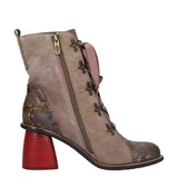 Stivaletti Donna Grigio/Tortor - Tacco 7 cm