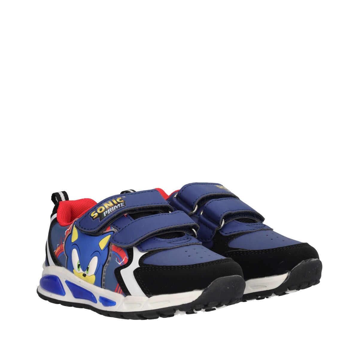 Sneakers Bambino Blu Sonic con Luci