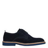 PARK Stringate Uomo Blu in Pelle