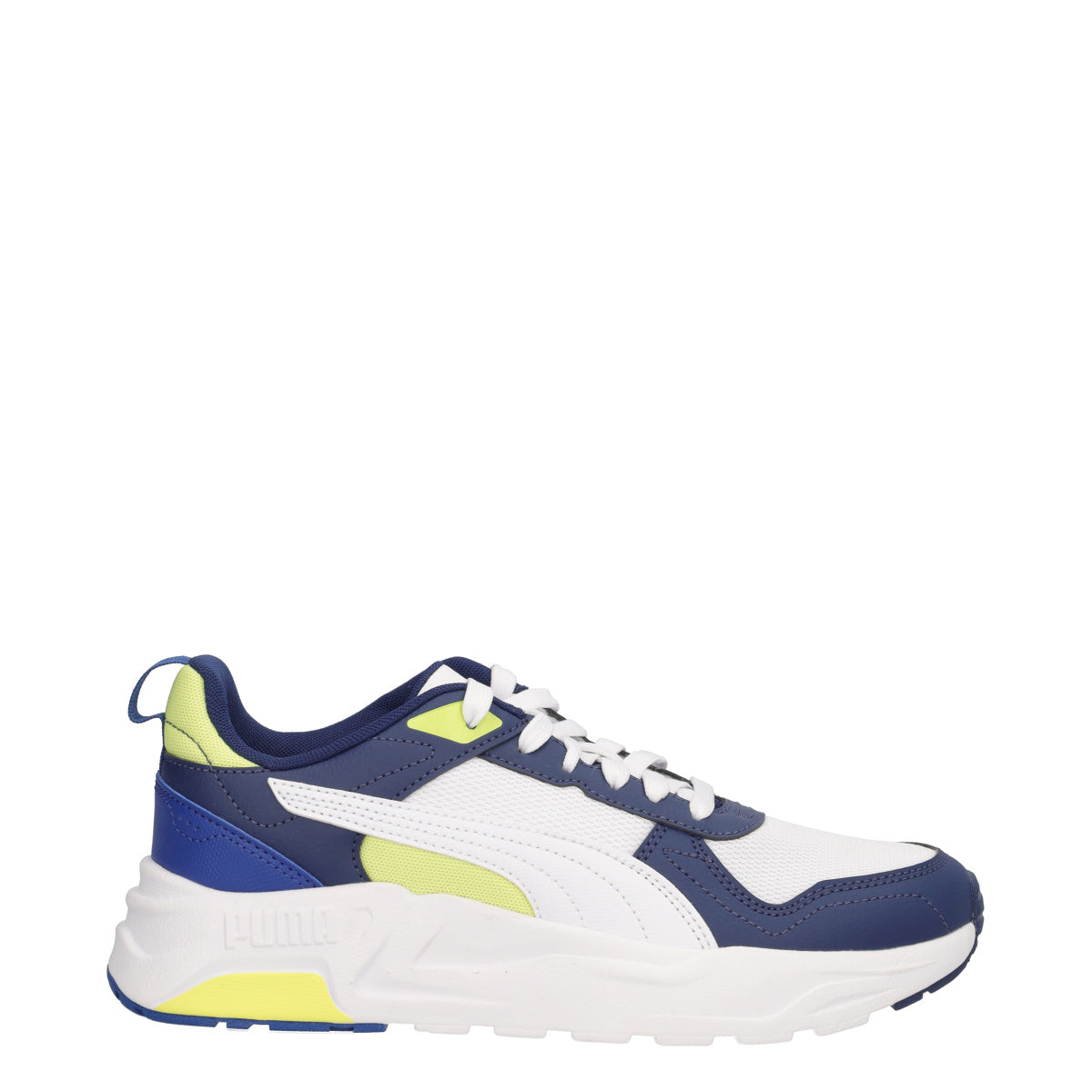 TRINITY 2 LT JR Sneakers Bambino Blu, Bianche e Gialle