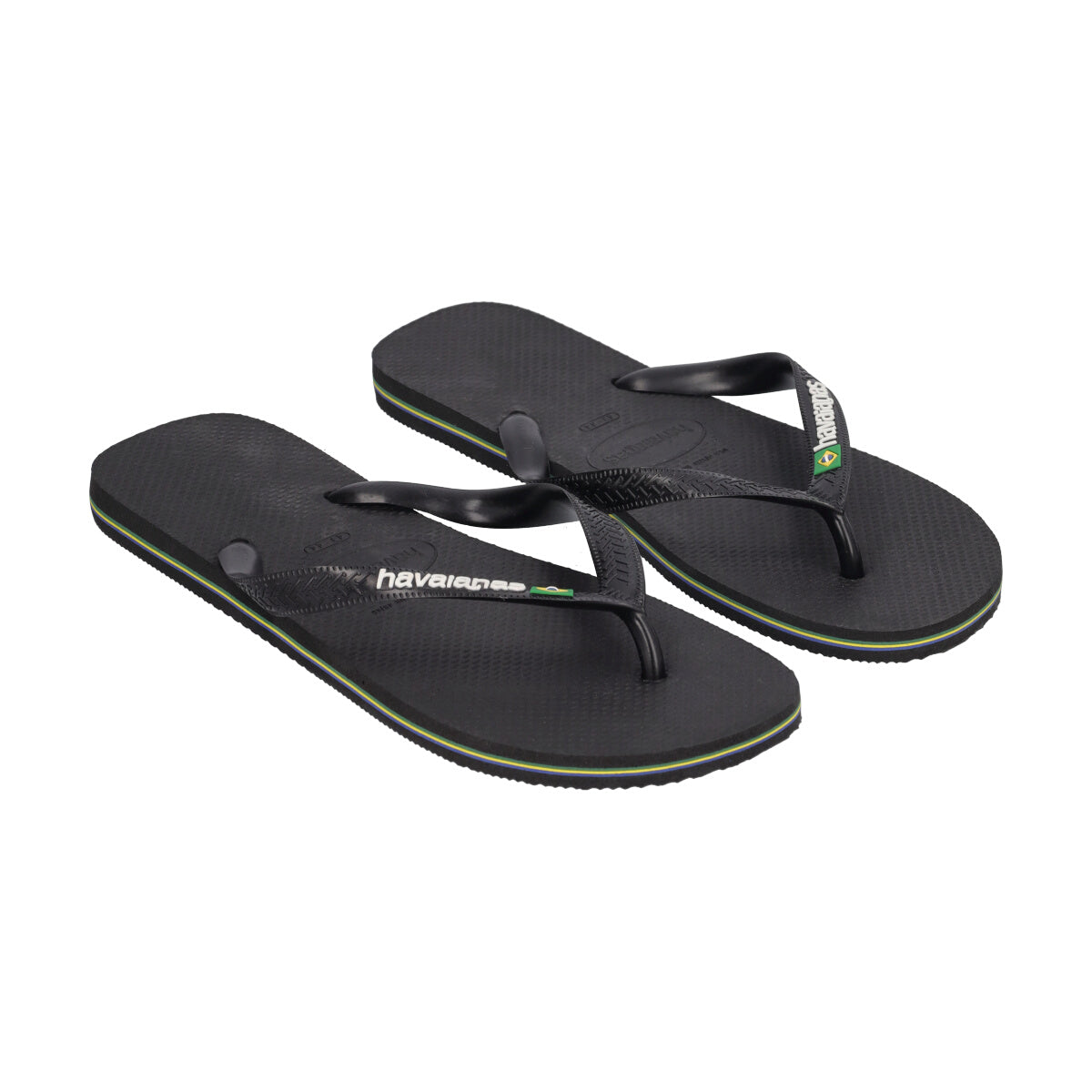 BRASIL LOGO Infradito Uomo Nere