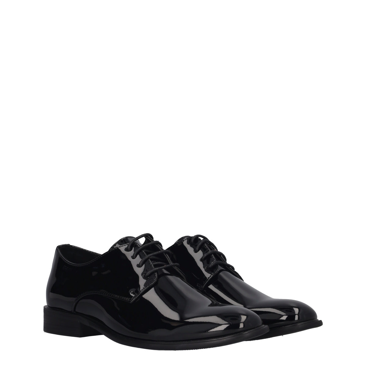 Stringate Uomo Nere in Vernice