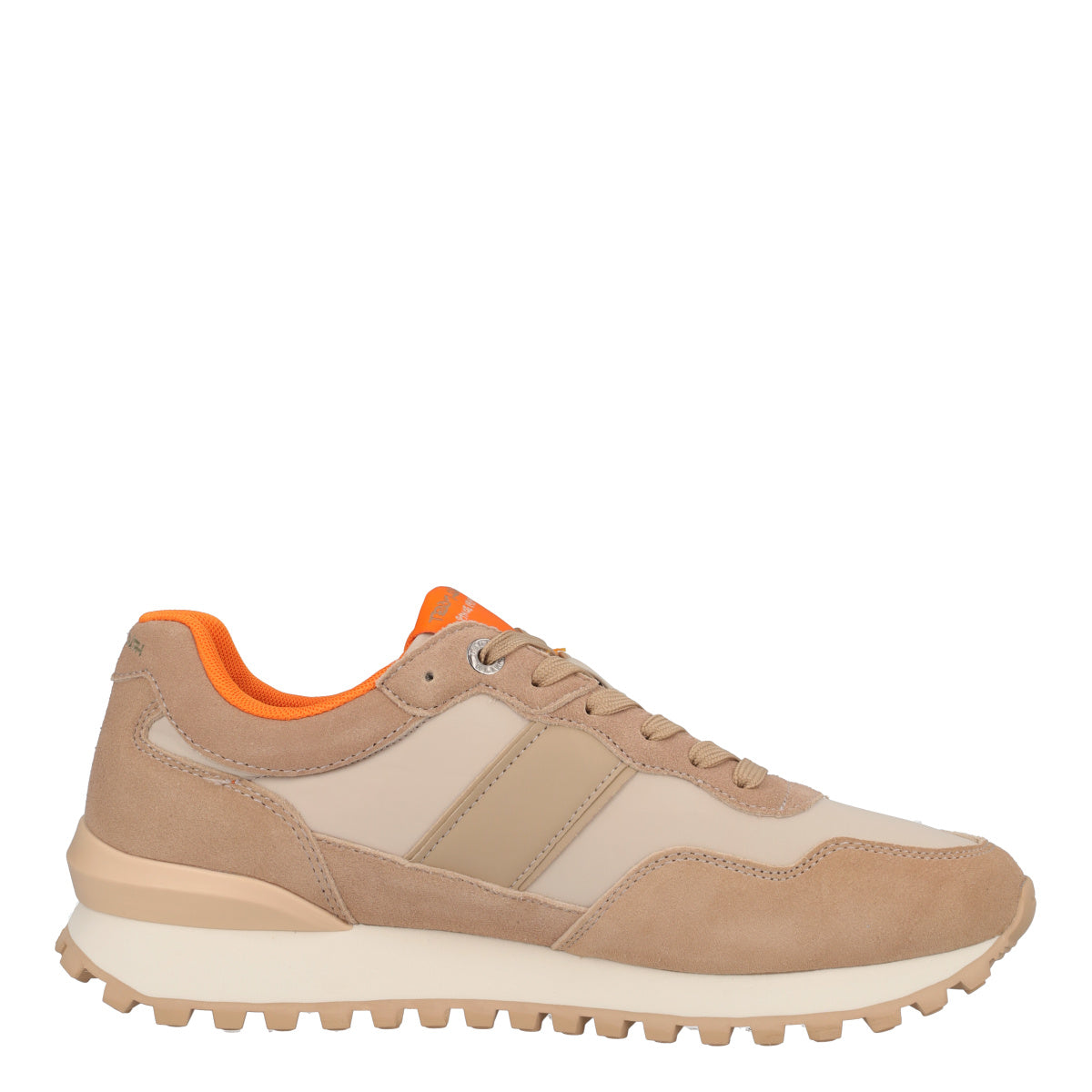 Sneakers Uomo Beige e Arancio