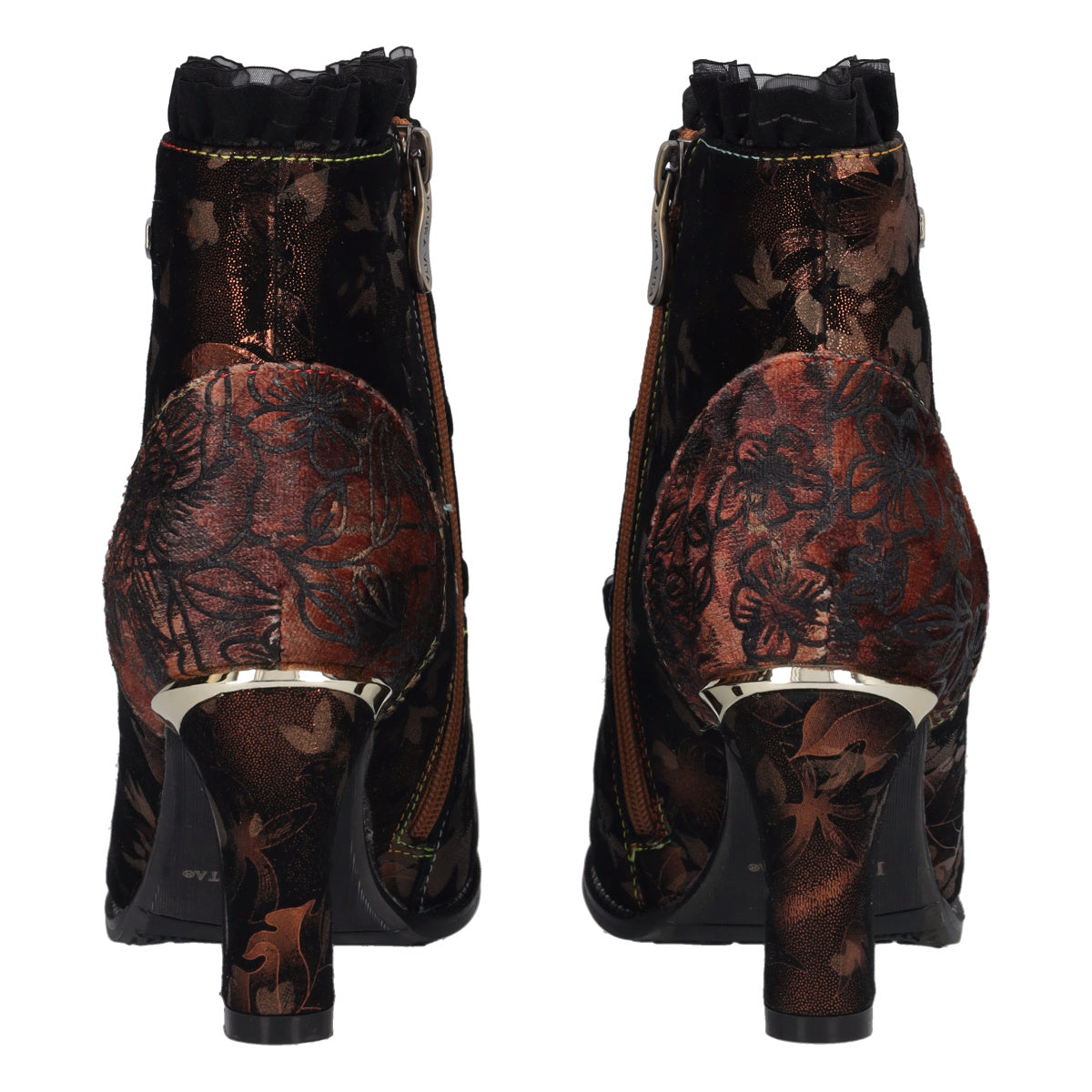 Stivaletti Donna Bronzo - Tacco 8 cm