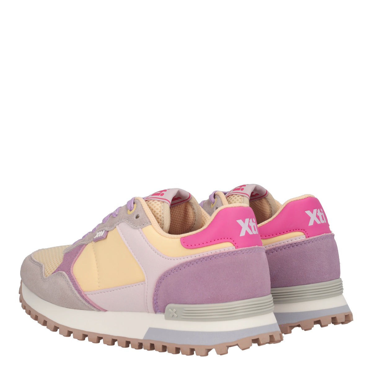 Sneakers Donna Beige e Lilla
