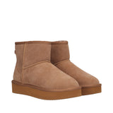 Stivaletti Donna Camel