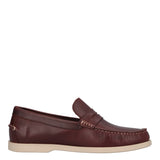 Mocassini Uomo Burgundy in Pelle