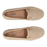 Mocassini Donna Beige