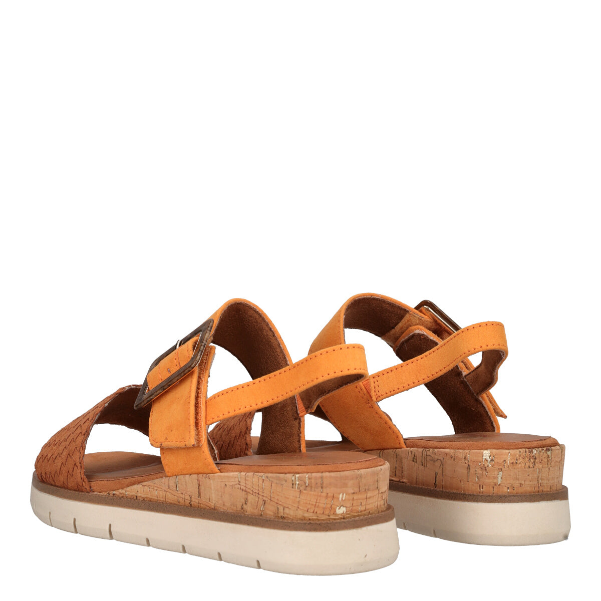 Sandali Donna Beige e Arancione