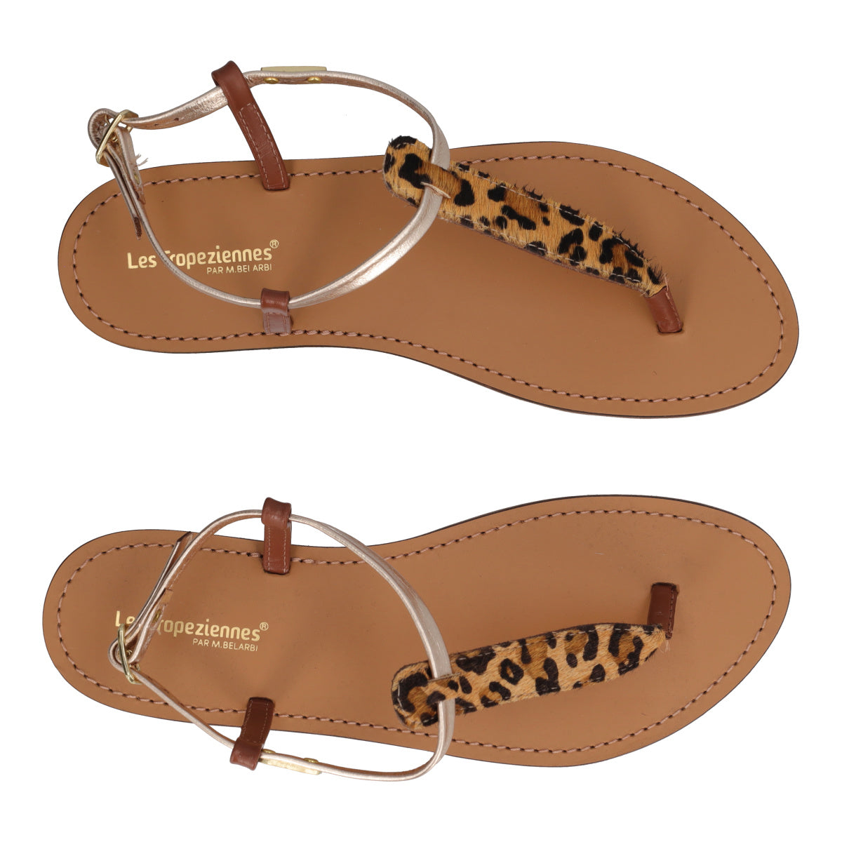 Sandali Infradito Donna Leopardati