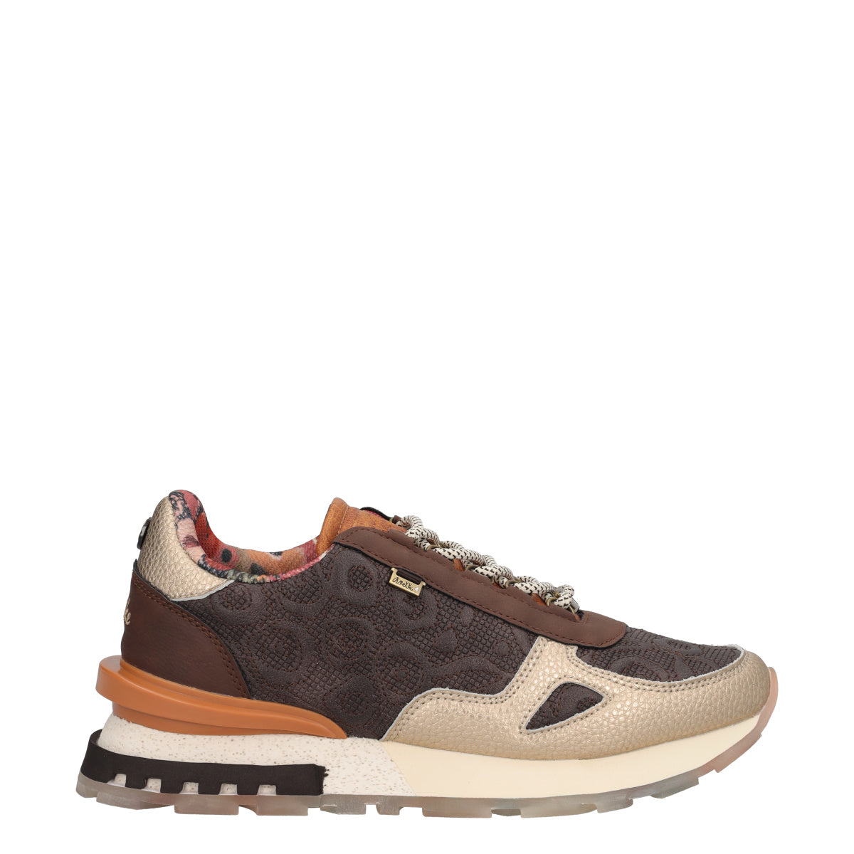 LISBOA Sneakers Donna Marroni