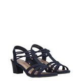 Sandali con Tacco Donna Blu