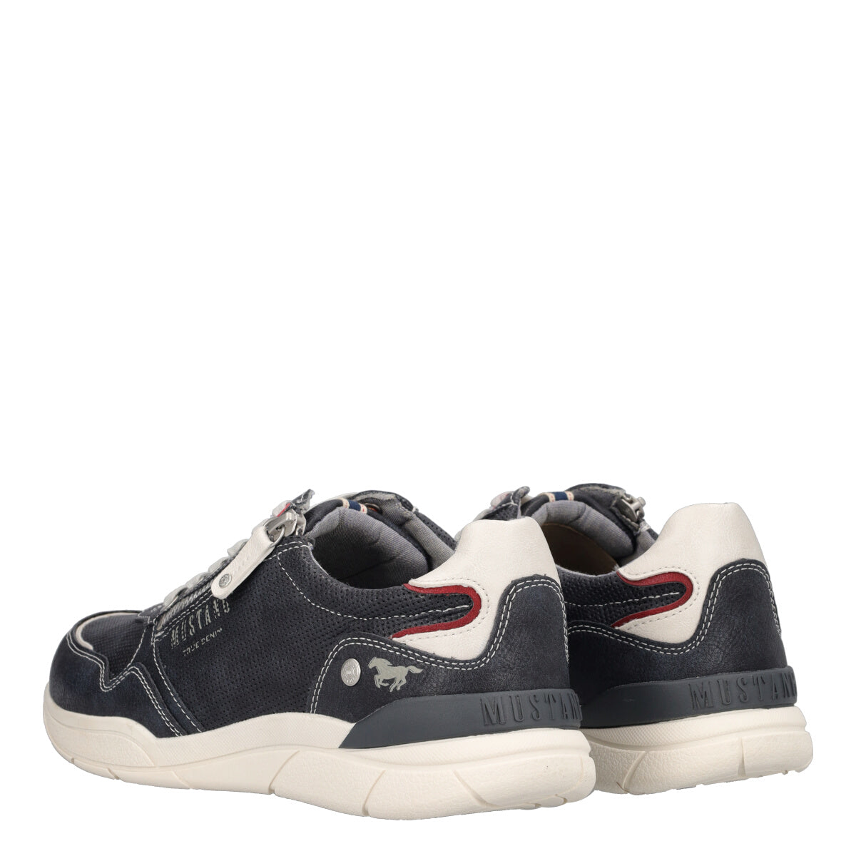 Sneakers con Zip Uomo Navy